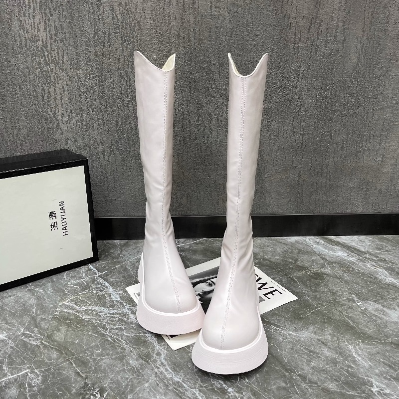 Women'S Fashion Korea - Nuovi stivali alti antiscivolo con piattaforma