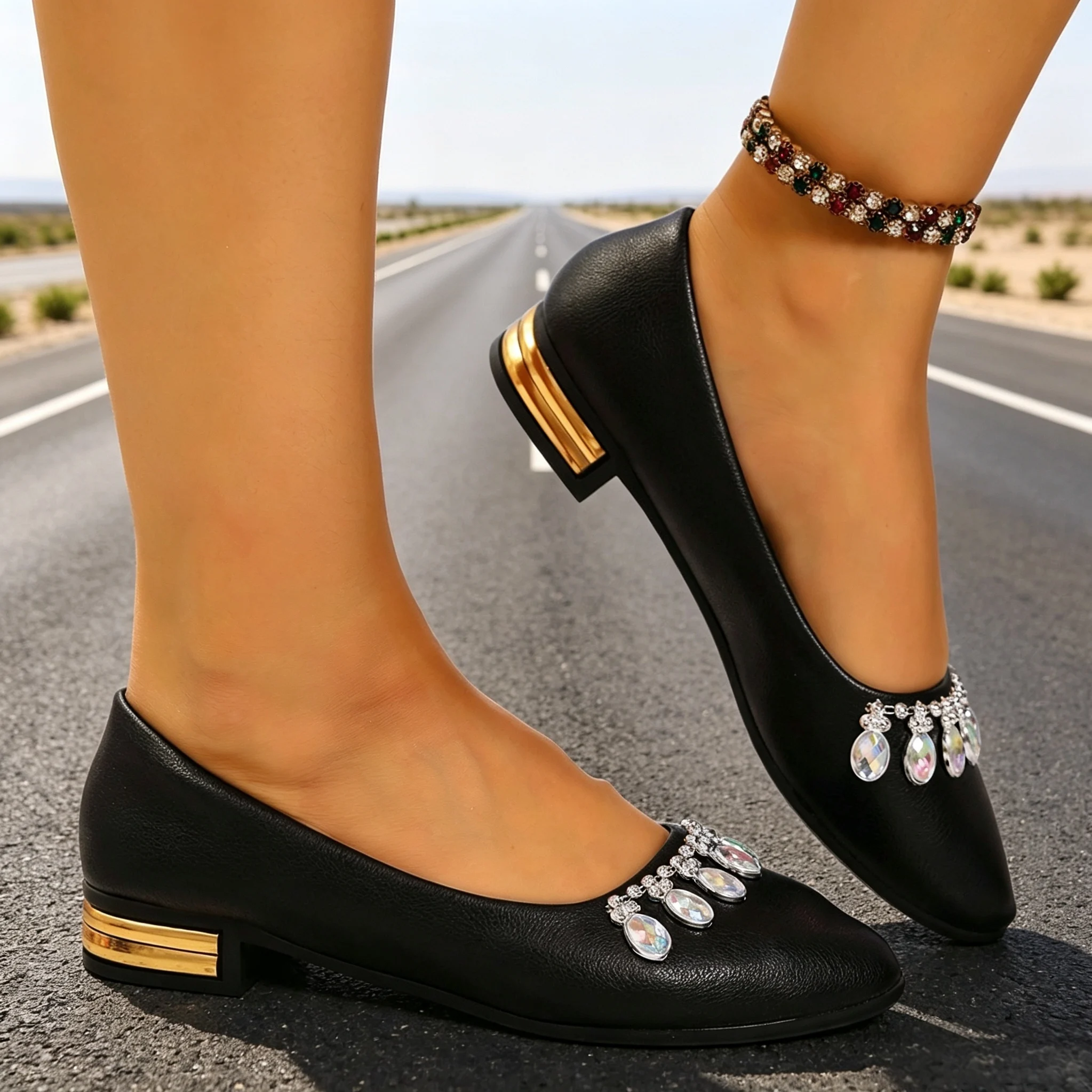 Scarpe Basse da Donna a Punta, - Women'S Fashion Shoes recensione e prezzo